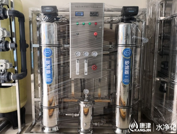 0.5噸反滲透純凈水設(shè)備 KJ-RO500 全自動(dòng)控制系統(tǒng)，全管路不銹鋼