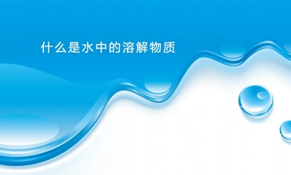 什么是水中的溶解物質(zhì)？